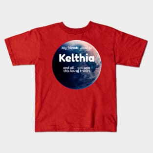 Lousy T-Shirt for Planet Tourists - Kelthia Kids T-Shirt